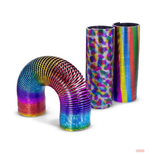 Bild von METALLIC SPARKLY SPRINGY, Metallspiel farblich gemischt, ca.15cm, Display - VE 12