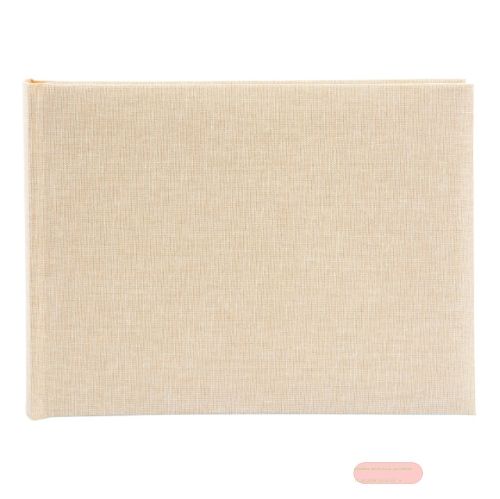 Bild von Aktions-Fotoalben 36 S.weiss, 22x16cm, Leinen, Summertime beige - VE 2