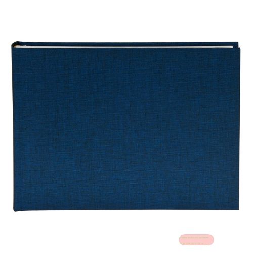 Bild von Aktions-Fotoalben 36 S.weiss, 22x16cm, Leinen, Summertime blau - VE 2