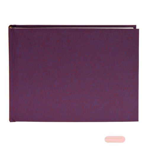 Bild von Aktions-Fotoalben 36 S.weiss, 22x16cm, Leinen, Summertime brombeere - VE 2