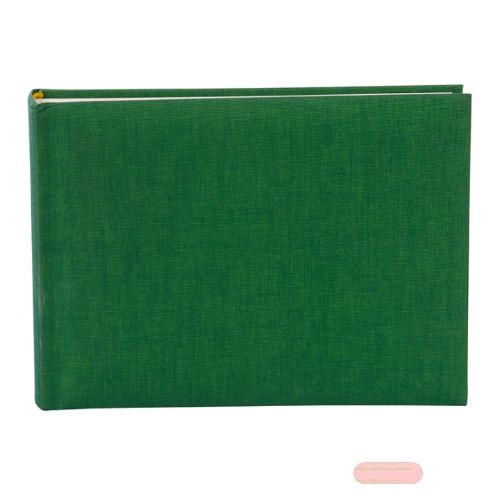 Bild von Aktions-Fotoalben 36 S.weiss, 22x16cm, Leinen, Summertime dunkelgrün - VE 2