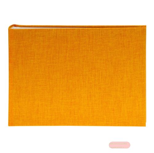 Bild von Aktions-Fotoalben 36 S.weiss, 22x16cm, Leinen, Summertime gelb - VE 2