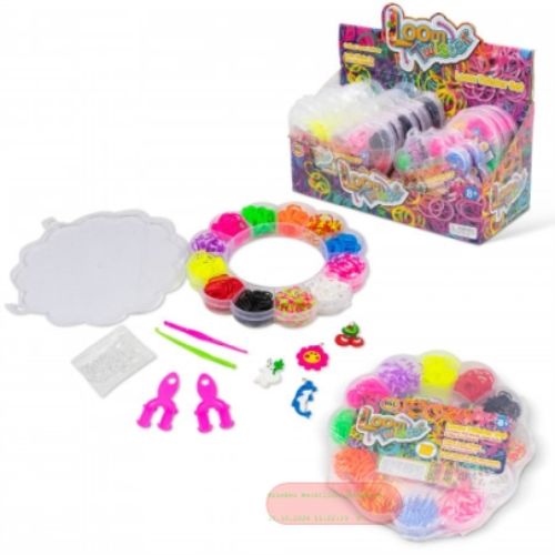 Bild von 350PC SHAPED LOOM SET, Bastelsets mehrfach gemischt, 350 tlg, Display - VE 12