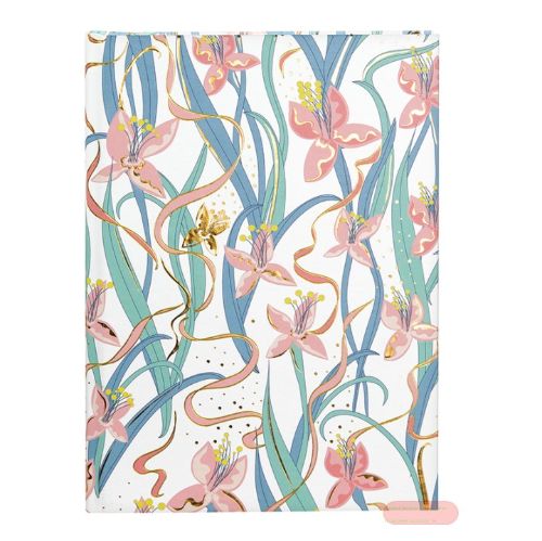 Bild von Adressbuch 11,5x16,5cm, 117 S., Registerschnitt, Garden Chic white