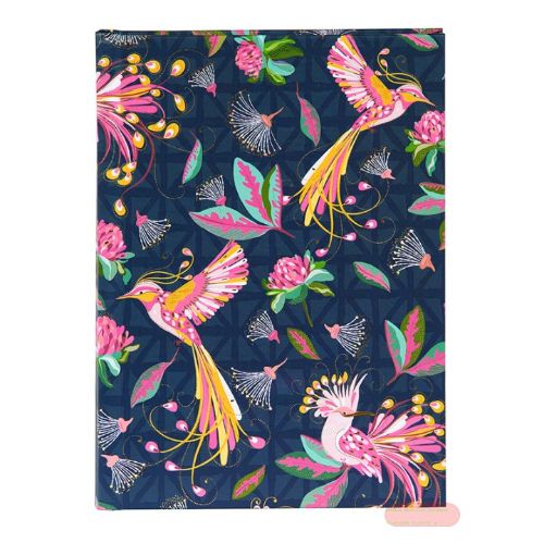 Bild von Adressbuch 11,5x16,5cm, 117 S., Registerschnitt, Tropical Birds - VE 2