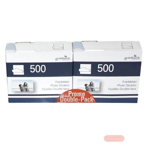 Bild von Aktion Doppelpack Fotoklebepunkte permanent, 500 Stück pro Box  - VE 80