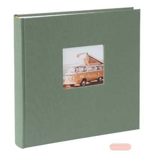 Bild von Aktions-Fotoalben 100 S.weiss, 30x31cm, p.p., Leinen, Bella Vista artichoke