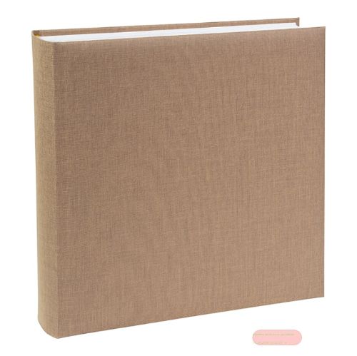 Bild von Aktions-Fotoalben 100 S.weiss, 30x31cm, Summertime Leinen, maple