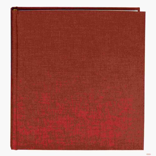 Bild von Aktions-Fotoalben 100 S.weiss, 30x31cm, Summertime Leinen, rot