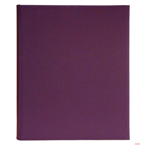 Bild von Aktions-Fotoalben 100 S.weiss, 34x35cm, Summertime Leinen, brombeer