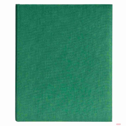 Bild von Aktions-Fotoalben 100 S.weiss, 34x35cm, Summertime Leinen, dunkelgrün