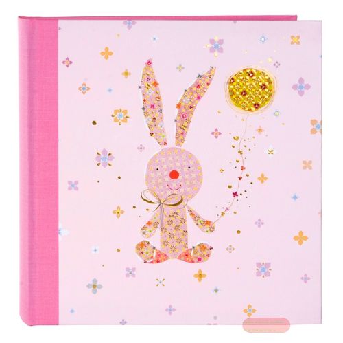 Bild von Babyalbum Bunny & Co. 60 S.weiss, 4 S.illustriert Text italienisch/testo italiano, 30x31cm