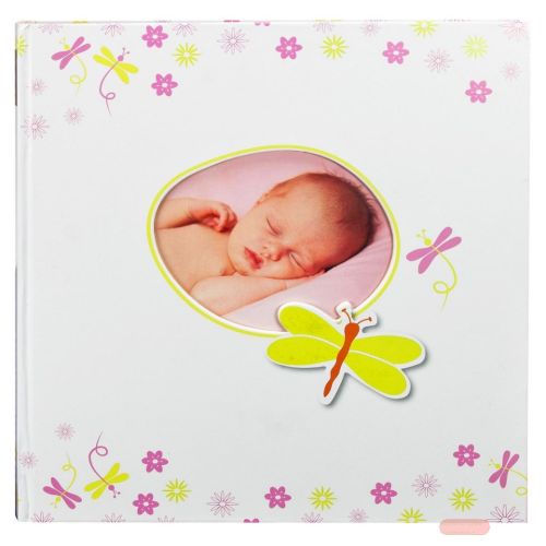 Bild von Babyalbum Schmetterling 60 S.weiss, 4 S.illustriert in ITALIENISCH, 30x31cm