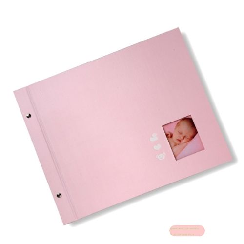 Bild von Baby-Schraubalbum "Exclusiv Belice" 39x31cm, 2 S.illustriert, rosa