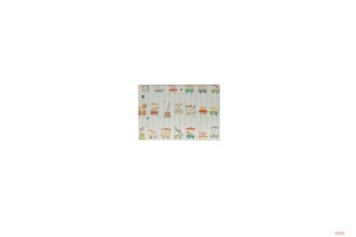 Bild von Babyschraubalbum Baby Train Allover Turnowsky Papier, 23x17cm, 40 S.weiss, blau