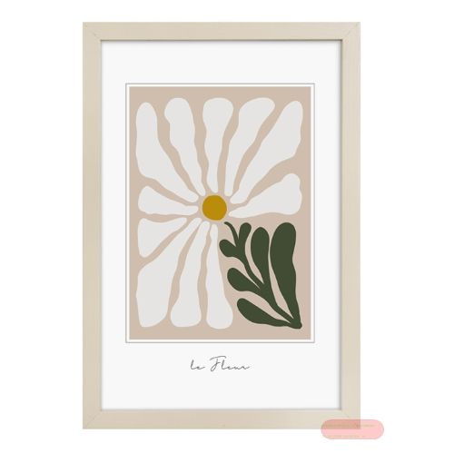 Bild von Bilderrahmen für Foto Bildformat 20x30cm, Holz, Aura Beige - VE 3