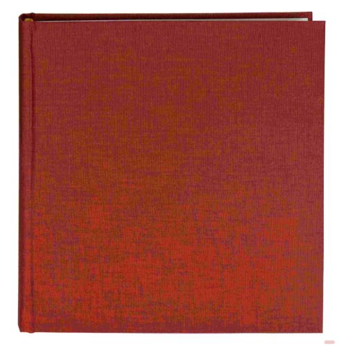 Bild von Aktions-Fotoalben 100 S.weiss, 34x35cm, Summertime Leinen, rot