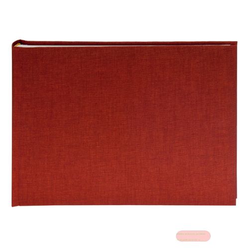 Bild von Aktions-Fotoalben 36 S.weiss, 22x16cm, Leinen, Summertime rot - VE 2