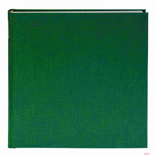 Bild von Aktions-Fotoalben 60 S.weiss, 25x25cm, Leinen, Summertime dunkelgrün - VE 2