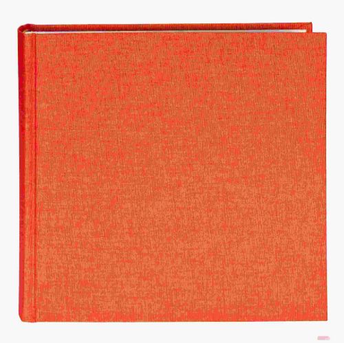 Bild von Aktions-Fotoalben 60 S.weiss, 25x25cm, Leinen, Summertime orange - VE 2