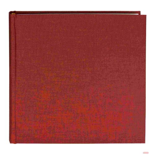 Bild von Aktions-Fotoalben 60 S.weiss, 25x25cm, Leinen, Summertime rot - VE 2