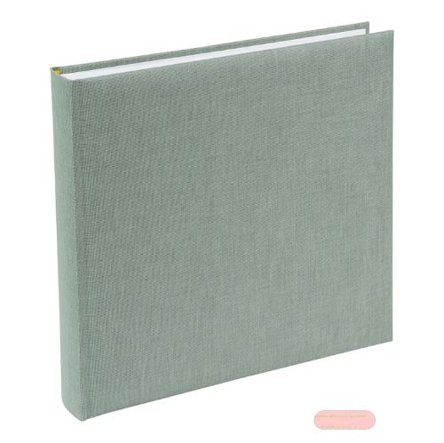 Bild von Aktions-Fotoalben 60 S.weiss, 25x25cm, Leinen, Summertime sage green - VE 2
