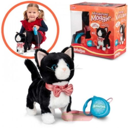 Bild von ANIMIGOS MISCHIEVOUS MOGGIE CAT, Katze, batt.betrieb., Sound u.a., Box - VE 6