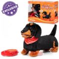 Bild von ANIMIGOS SCAMPERING SAUSAGE DOG, batt.betrieb., Sound u.a., Box - VE 3