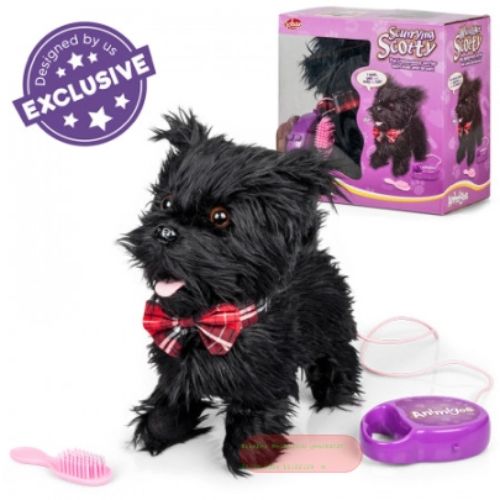 Bild von ANIMIGOS SCURRYING SCOTTY DOG, batt.betrieb., Sound u.a., Box - VE 3