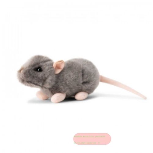 Bild von ANIMIGOS WORLD OF NATURE  SQUEAKING RAT, Ratte grau, 18cm - VE 3