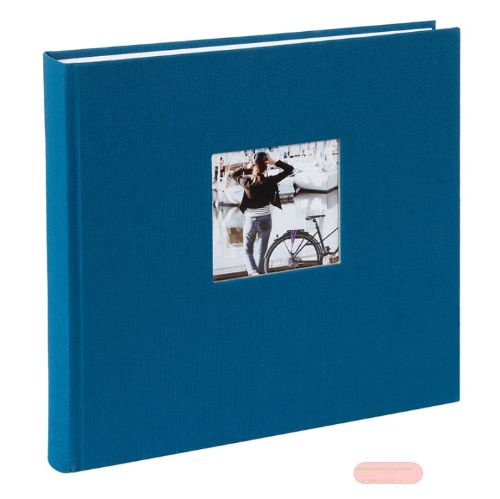 Bild von Aktions-Fotoalben 60 S.weiss, 25x25cm, p.-partout, Leinen, Bella Vista lachs - VE 2