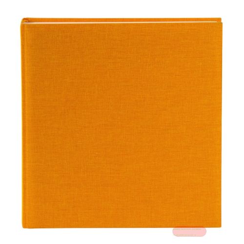 Bild von Aktions-Fotoalben 60 S.weiss, 30x31cm, Summertime Leinen, gelb - VE 2