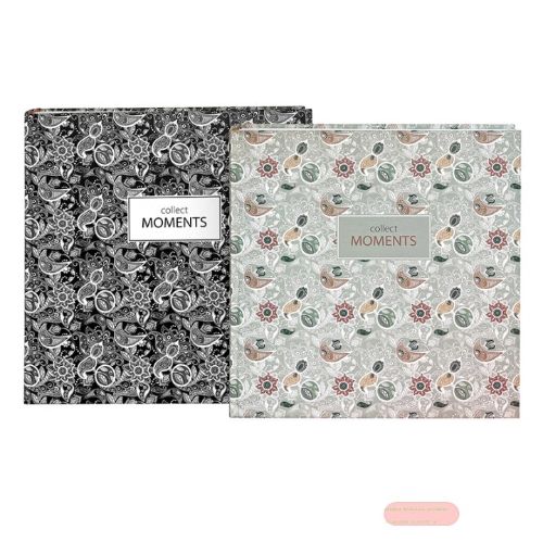 Bild von Aktions-Fotoalben Jumbo gebunden 100 S.weiss, 30x31cm, 2-fach ass., New Paisley - VE 6