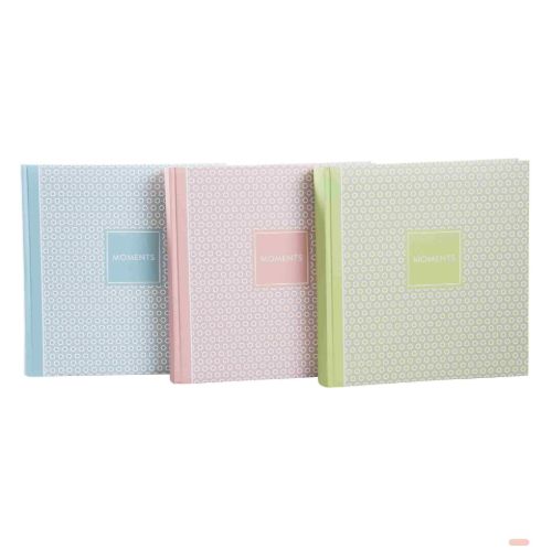 Bild von Aktions-Fotoalben Jumbo gebunden 100 S.weiss, 30x31cm, 3-fach ass., Pure Moments - VE 6