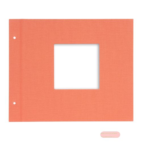 Bild von Alben-Einband 30x25cm, p.p., Bella Vista lachs - VE 3