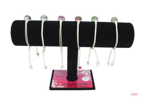 Bild von Armband Baum des Lebens aus Glas farblich gemischt mit Display - VE 36