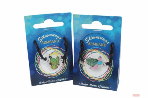 Bild von Armbänder mit Blue Magic Sortiment Tier-Anhänger gemischt, 8 x 8 Stk., Headerkarte - VE 64