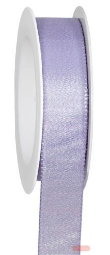Bild von Band gewebt mit Glitzereffekt, 25mm x 2m, Irisee flieder - VE 6