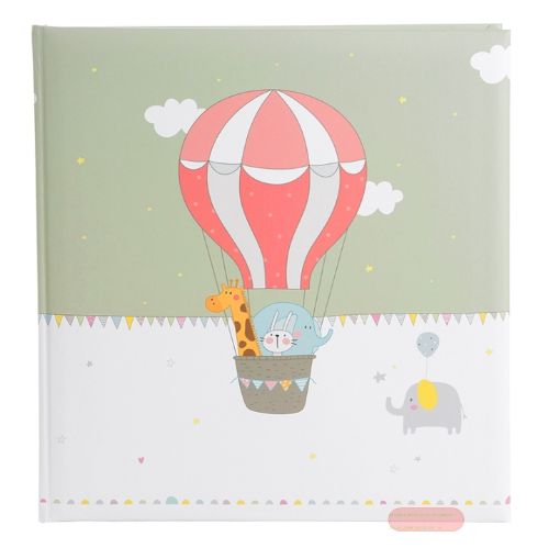 Bild von Babyalbum 4 S.illustriert, 60 S.weiss, 30x31cm, Ballonfahrt