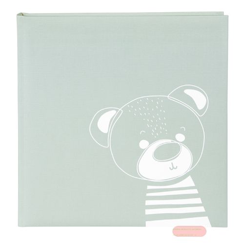 Bild von Babyalbum 4 S.illustriert, 60 S.weiss, 30x31cm, Eddy blau