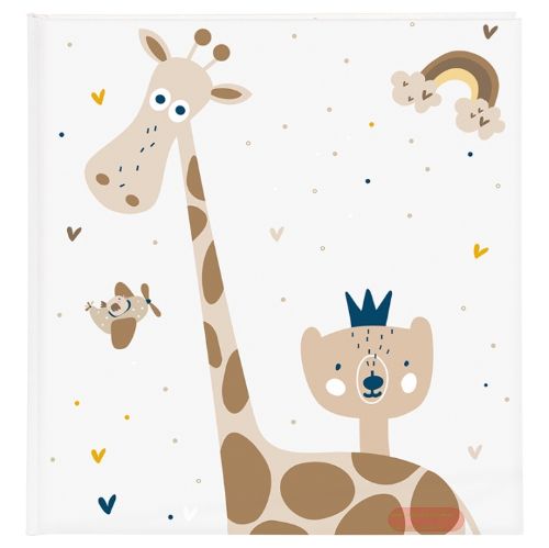 Bild von Babyalbum 4 S.illustriert, 60 S.weiss, 30x31cm, Little Dream Giraffe