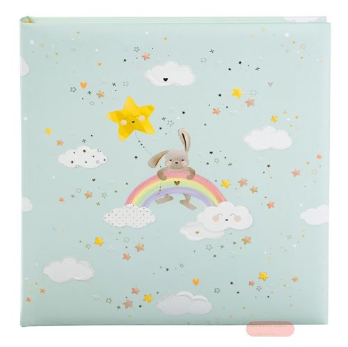 Bild von Babyalbum 4 S.illustriert, 60 S.weiss, 30x31cm, My Rainbow