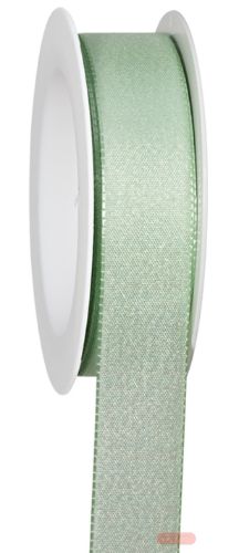 Bild von Band gewebt mit Glitzereffekt, 25mm x 2m, Irisee mint - VE 6