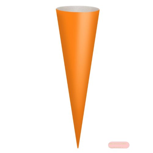 Bild von Bastelschultüte 70cm ohne Manschette, Neonorange - VE 5