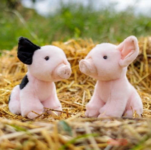 Bild von ANIMIGOS WORLD OF NATURE PIGLET, Ferkel gemischt, 19cm - VE 4