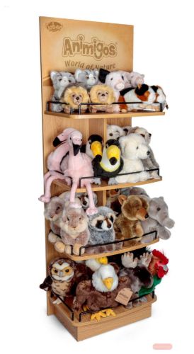 Bild von ANIMIGOS WORLD OF NATURE STAND, Holzdisplay Plüsch, ab EK-Warenwert von CHF 900.00