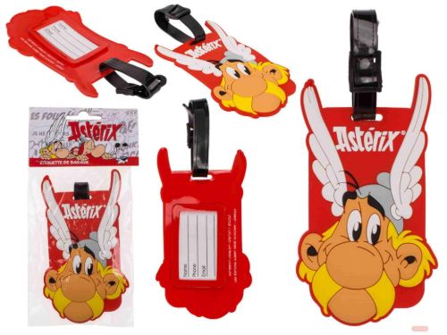 Bild von Asterix Kofferanhänger für Kinder, ca.6x10cm, im Beutel - VE 18
