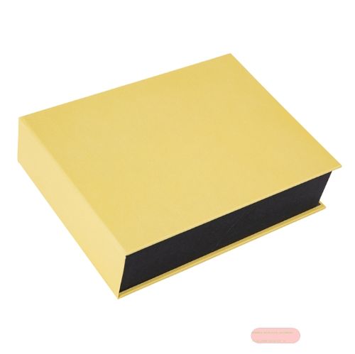 Bild von Aufbewahrungsbox 24x17,5x6cm, Hanf-Papier, Sunlight gelb