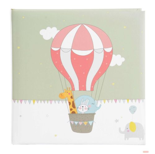Bild von Babyalbum 25x25cm, 60 S.weiss, Ballonfahrt