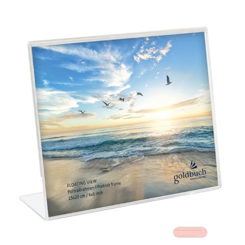 Bild von Bilderrahmen Acryl Bildformat 15x20cm, Floating View, im Display - VE 12